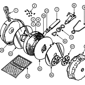 Husqvarna Reservband m. Saxkrok