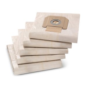 Kärcher Dammsugarpåsar Papp 5-pack – NT 48/1, 65/2, 70/x, 75/2