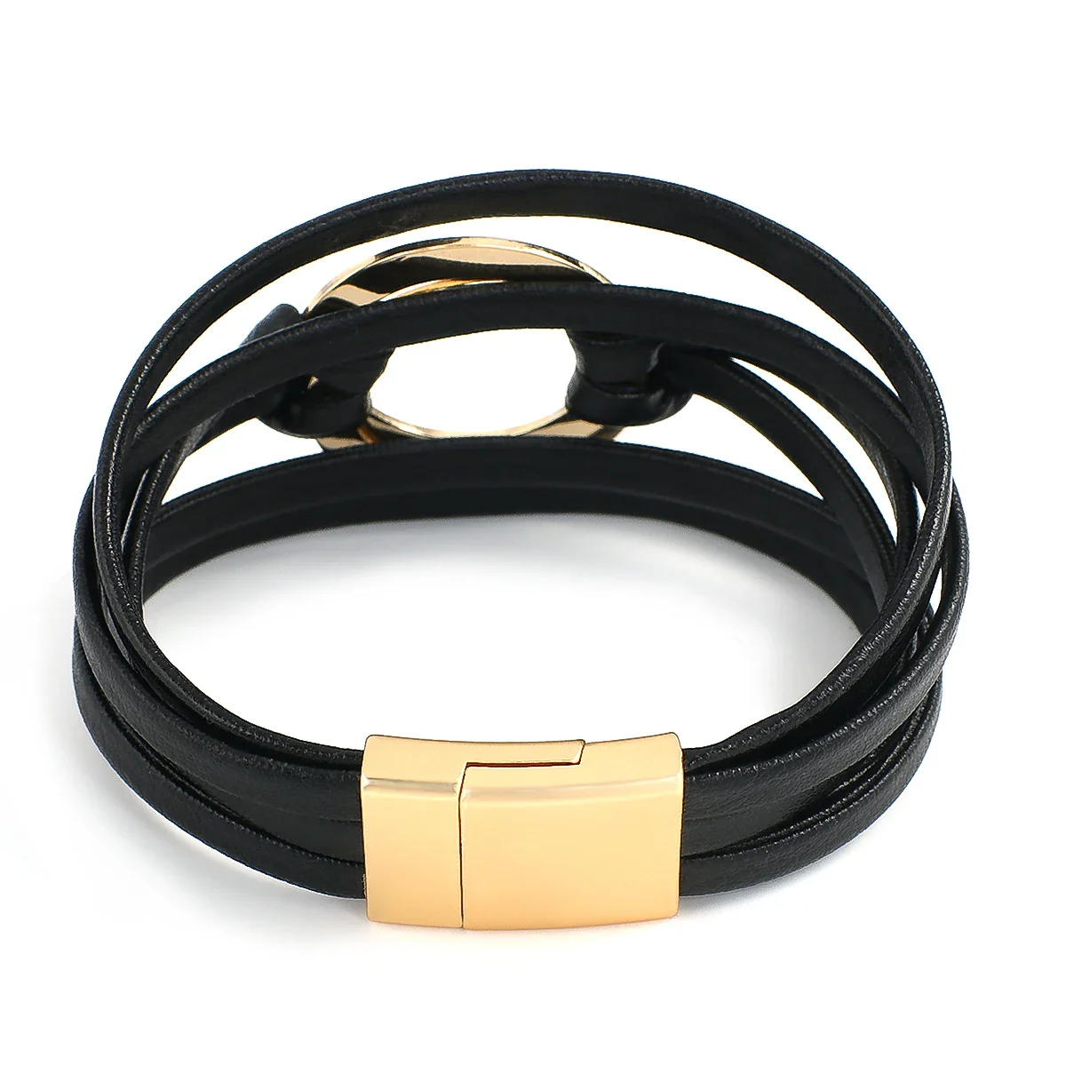 Snyggt armband i flera lager och stilrena detaljer - Bild 4