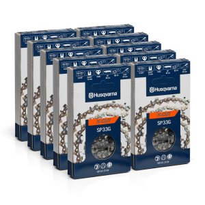 Husqvarna Kedjepaket X-Cut 15″ .325″ 1,3mm 64dl – 10-pack