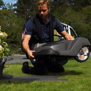 Installation av robotgräsklippare 3000 m²
