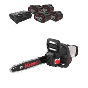 Kress KG346 Batteridriven Motorsåg 40V 35 cm inkl. Batteri & Laddare