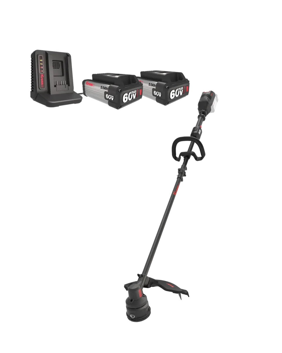 Kress KG161 Batteridriven Grästrimmer 60V 41 cm inkl. Batteri & Laddare