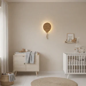 Barnlampa – Ballong – 18x35 cm
