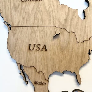 Pins till världskarta – 10 st