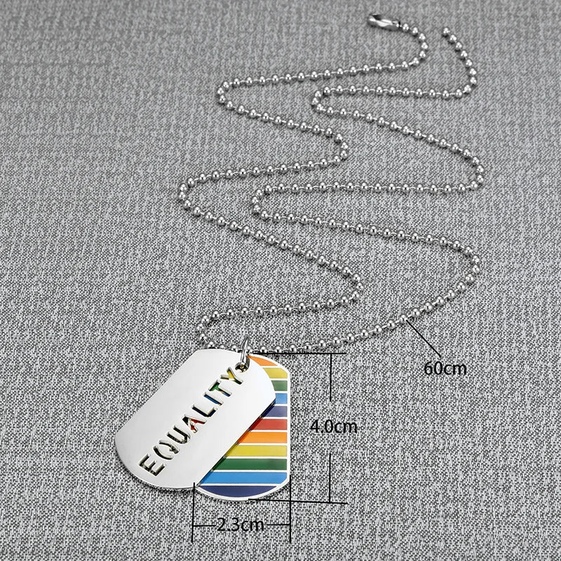 Halsband - pride, love, equality och regnbågsfärgat - Bild 3