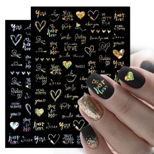 Klistermärken för naglar - nagelstickers